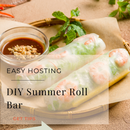 DIY summer roll bar