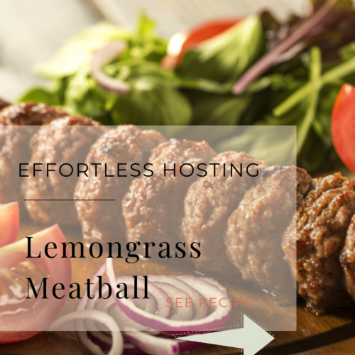 lemongrass meatball pork