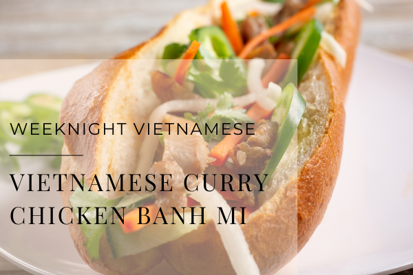 Vietnamese Curry Chicken Bánh Mì