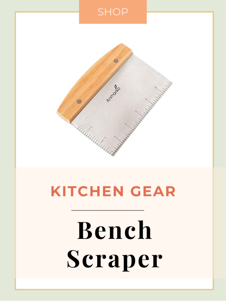 Vietnamese pantry bench scraper