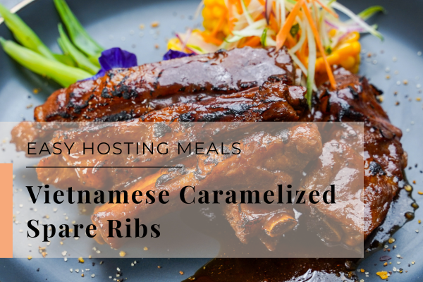 Vietnamese Caramelized Spare Ribs (Sườn Ram Mặn)
