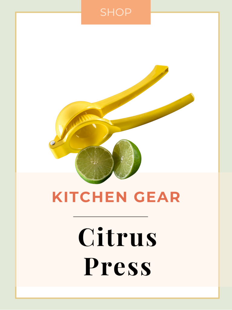 Vietnamese pantry citrus press