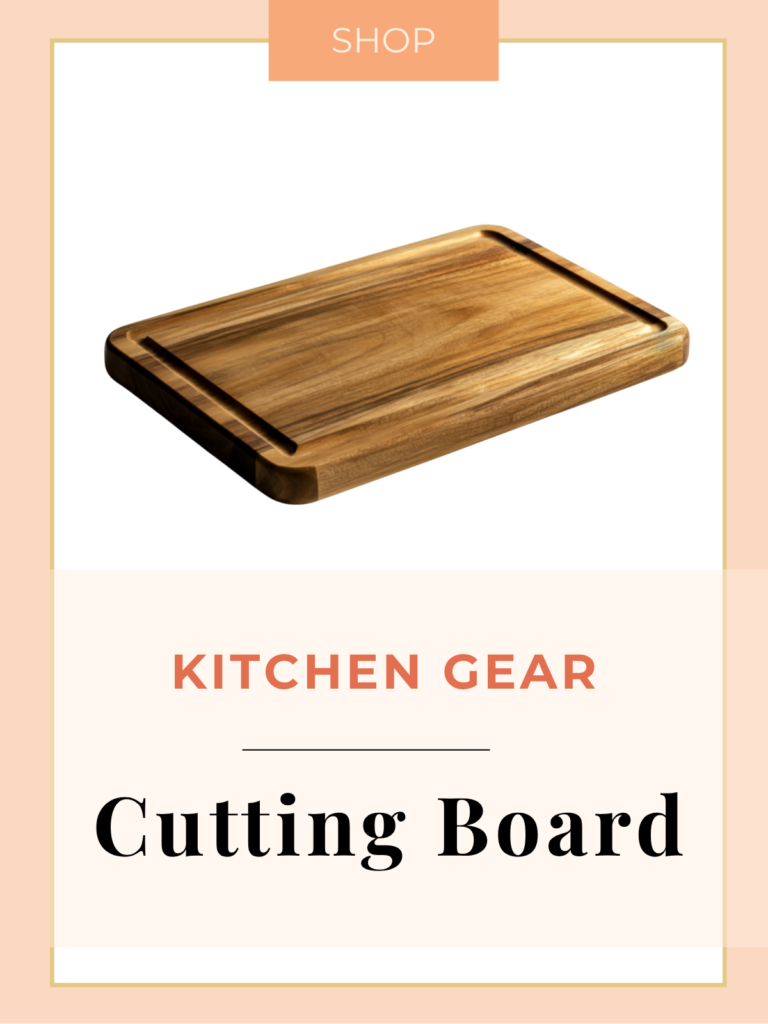 Vietnamese pantry cutting board