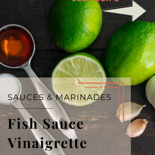 fish sauce vinaigrette