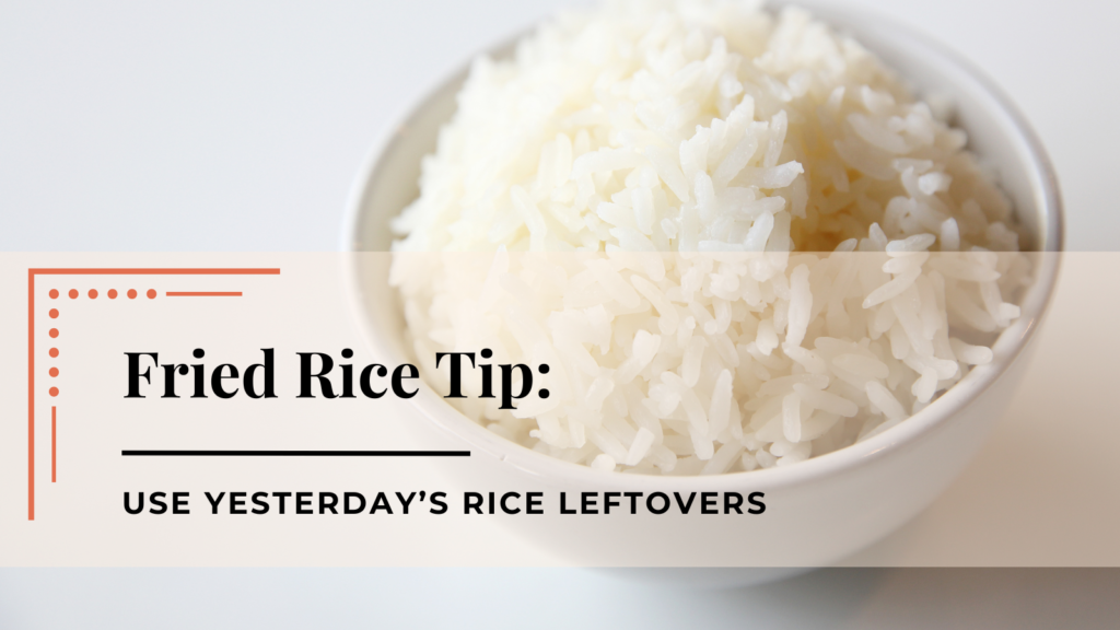 Signature Egg Fried Rice in 20 Minutes