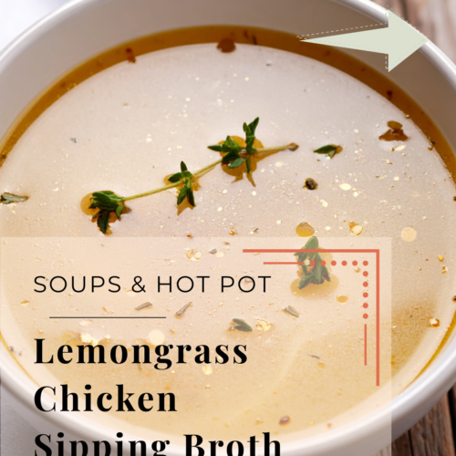lemongrass chicken sipping broth