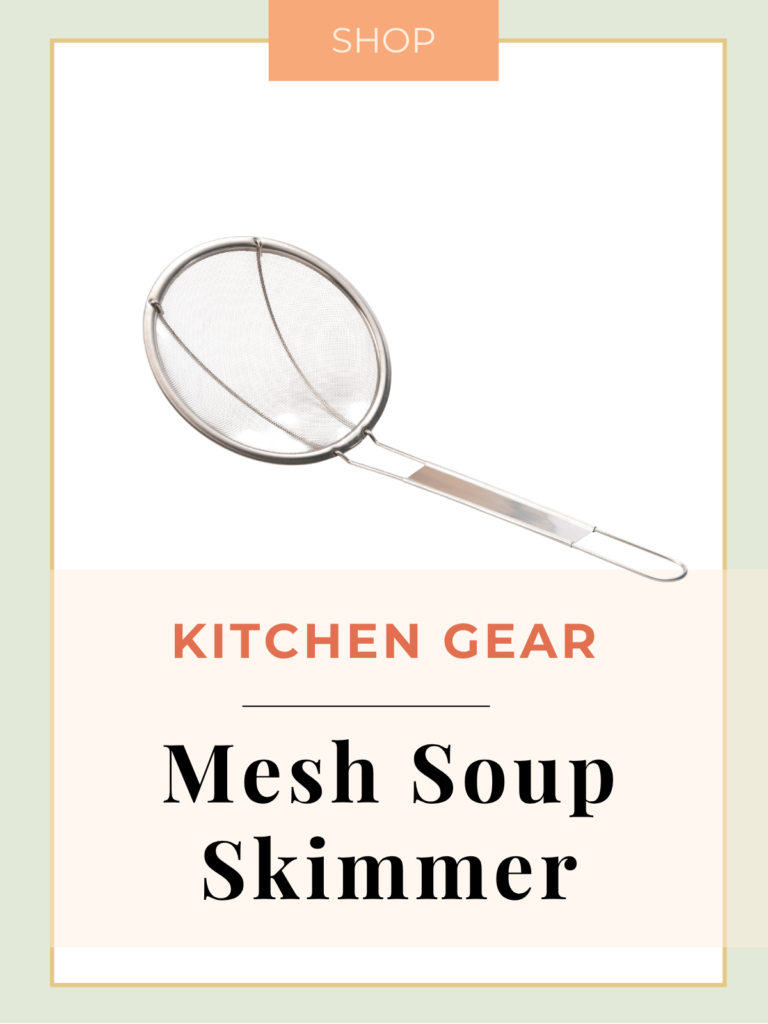 Vietnamese pantry mesh soup skimmer