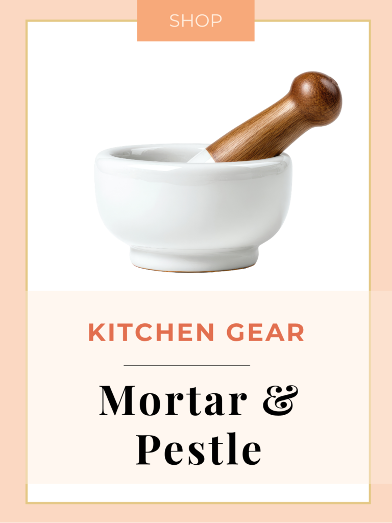 Vietnamese pantry mortar and pestle