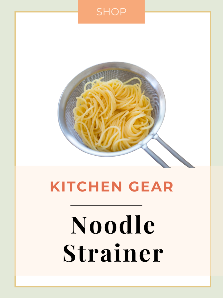 Vietnamese pantry noodles strainer