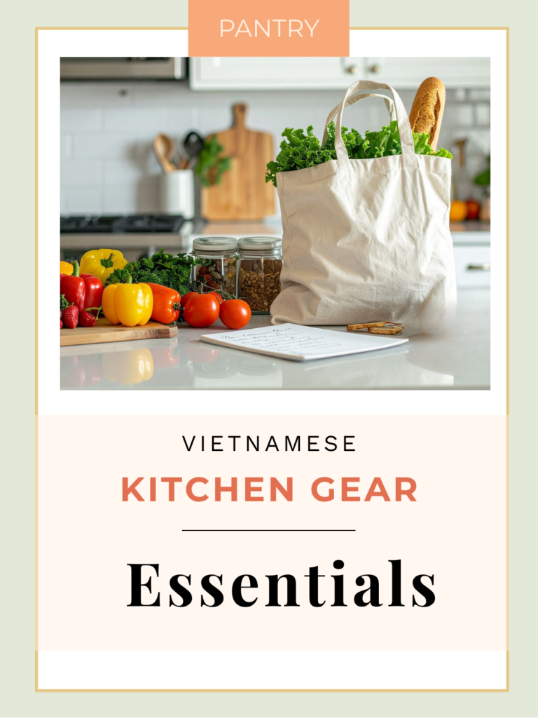 Vietnamese Pantry & Kitchen Gear