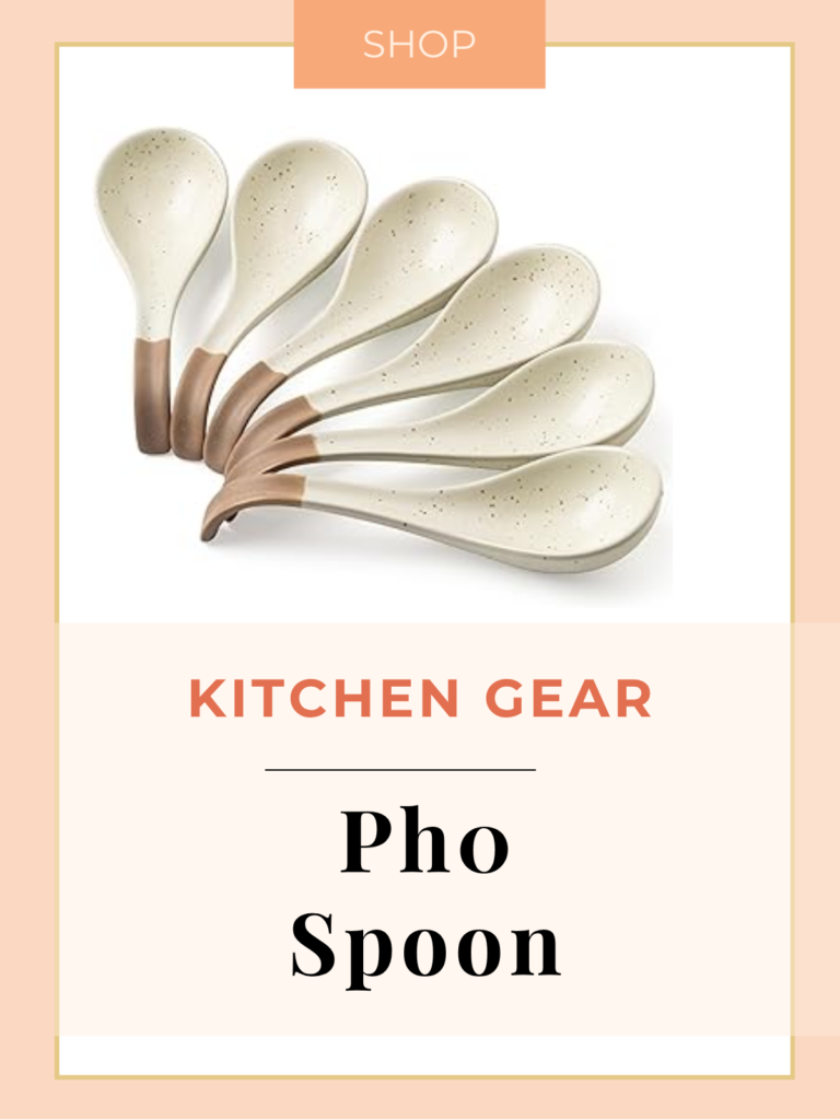 Vietnamese pantry soup spoon