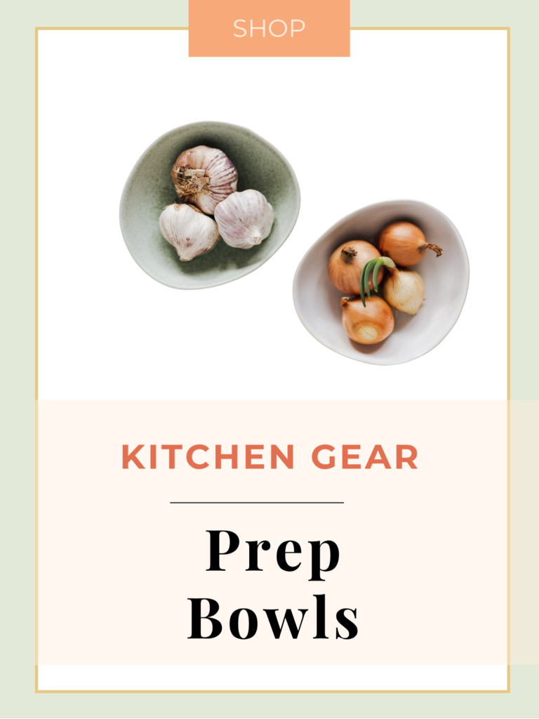 Vietnamese pantry prep bowls