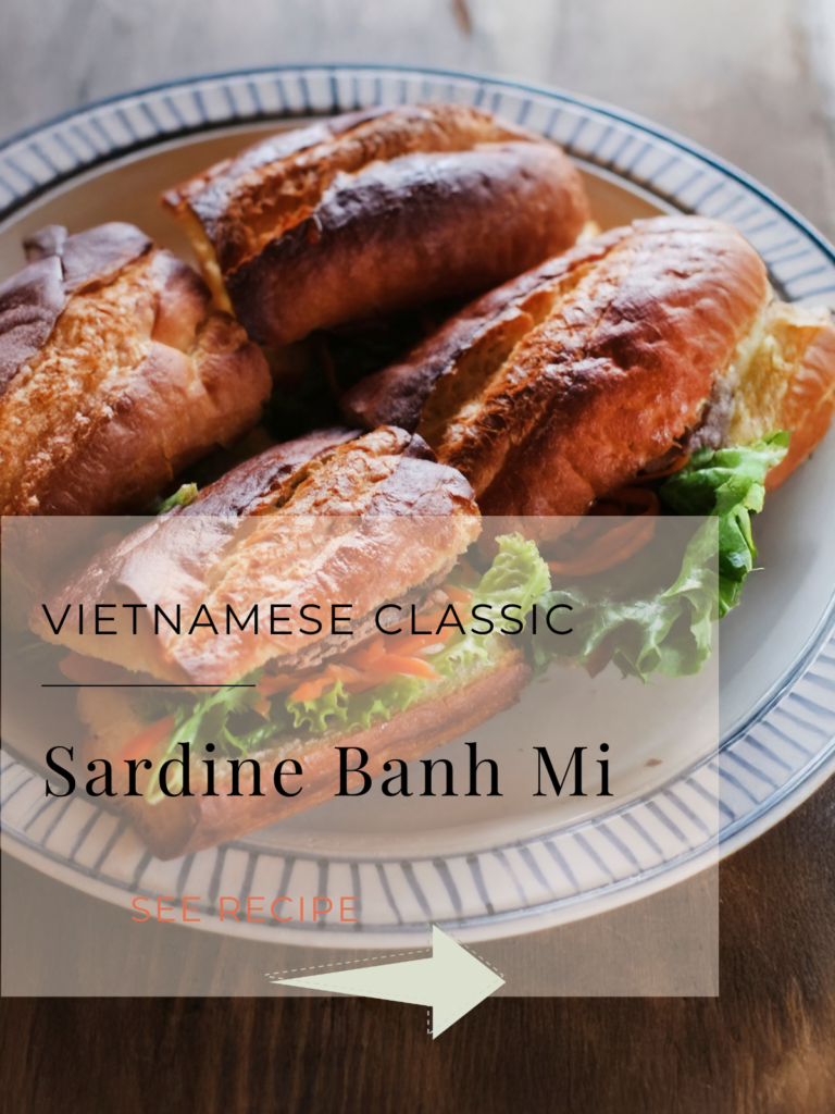 banh mi sardine