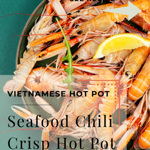 seafood chili crisp hot pot