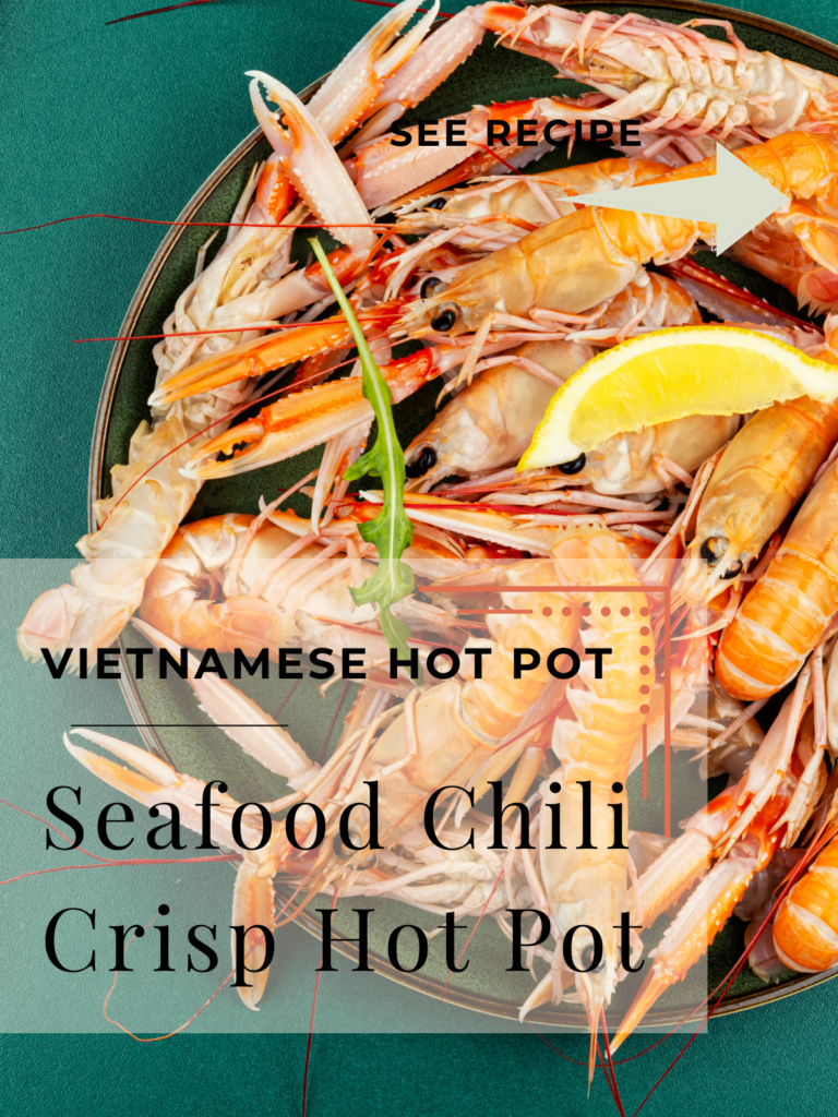 seafood chili crisp hot pot