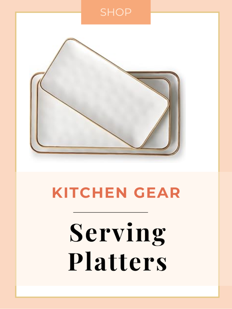 Vietnamese pantry serving platters