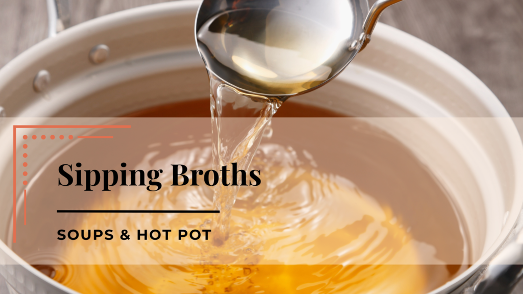 Lemongrass Chicken Sipping Broth