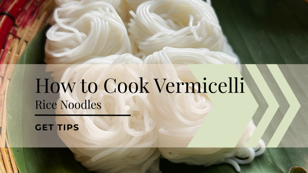 how to boil vermicelli noodles