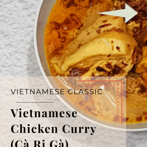 Vietnamese chicken curry ca ri ga