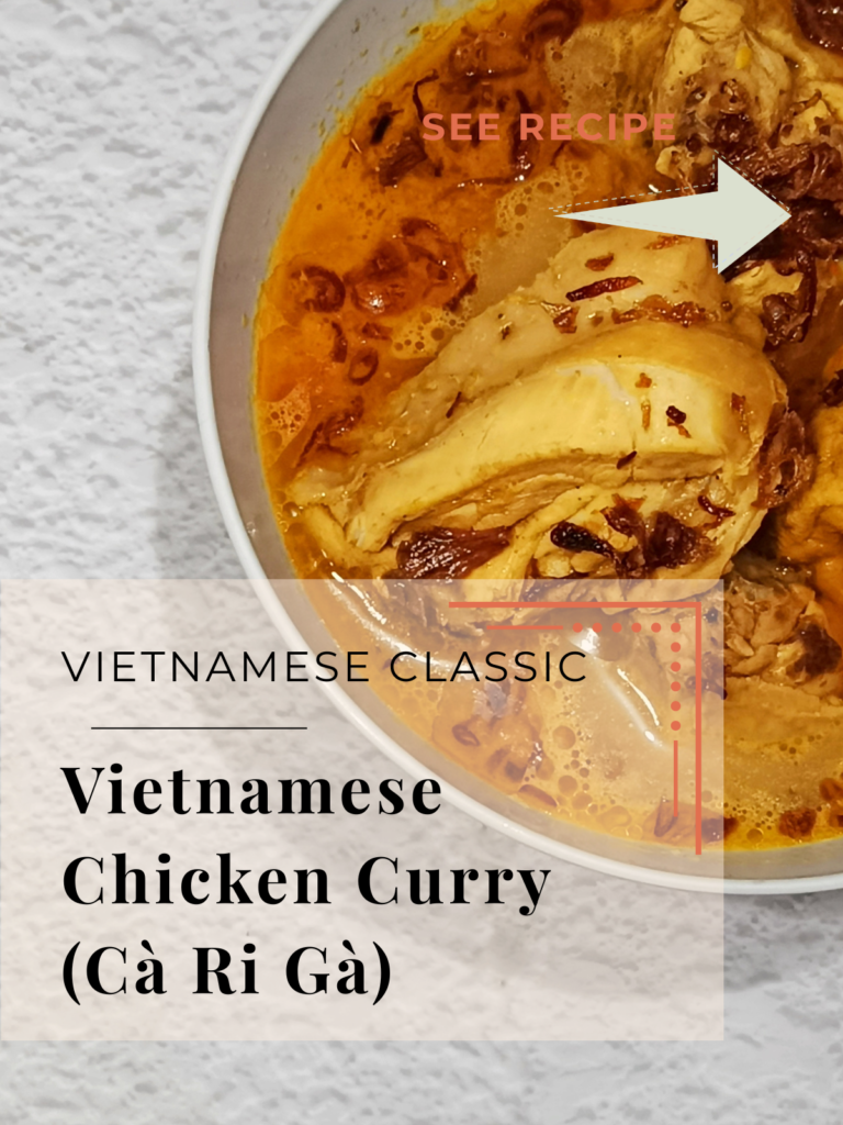 Vietnamese chicken curry ca ri ga