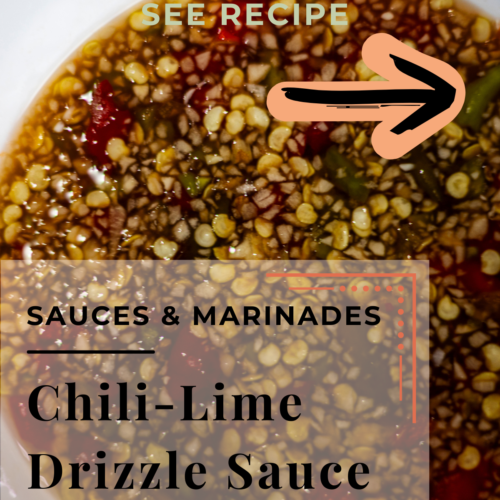 chili lime drizzle sauce