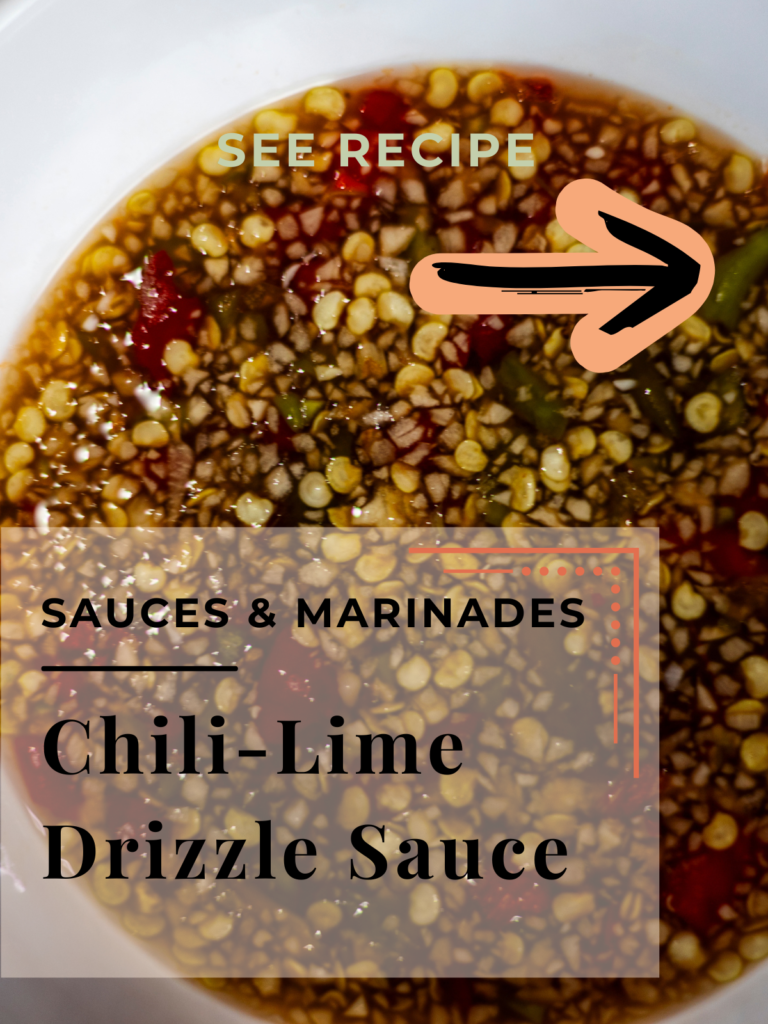 chili lime drizzle sauce
