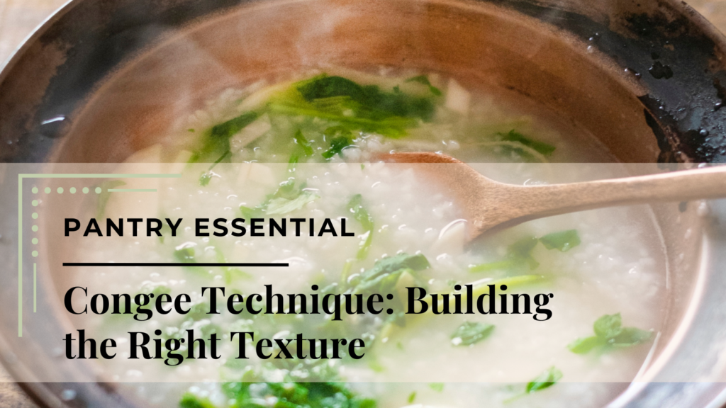 Beef Congee with Ginger (Cháo Bò)