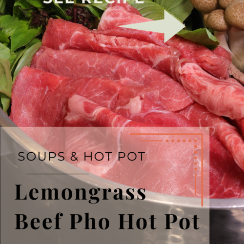 lemongrass beef pho hot pot