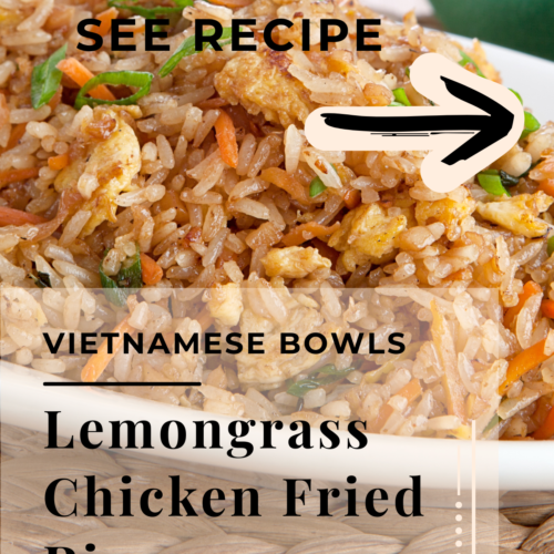 lemongrass chicken fried rice vert