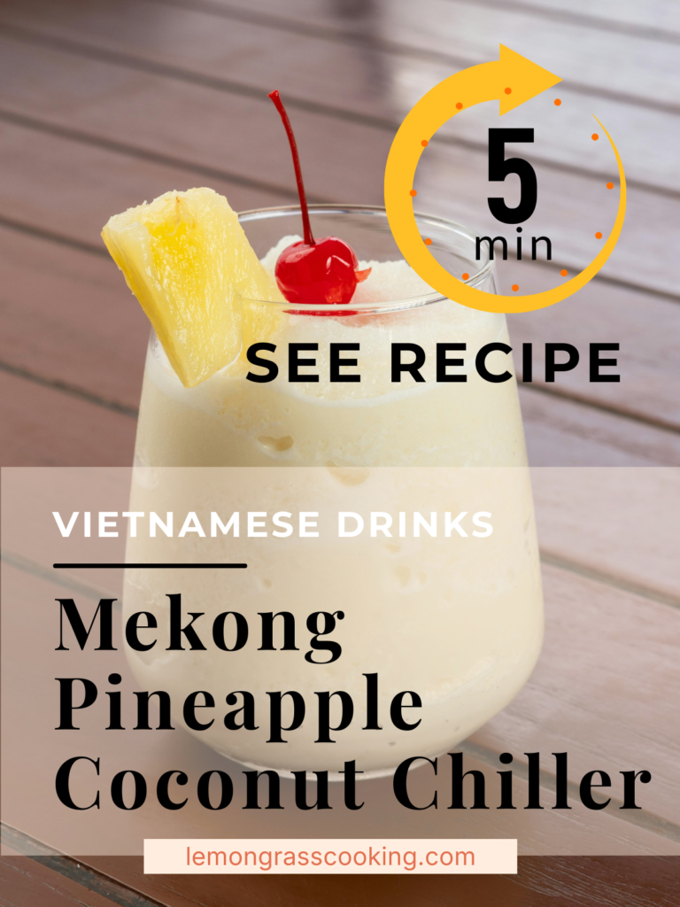 Mekong pineapple coconut chiller