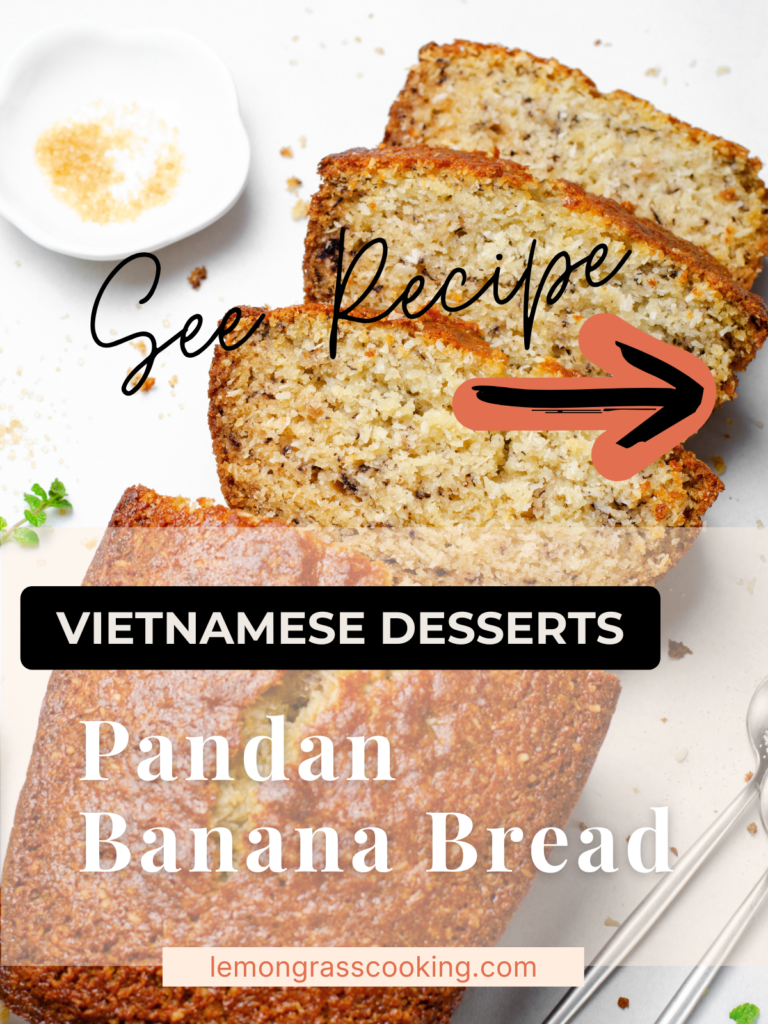 pandan banana bread