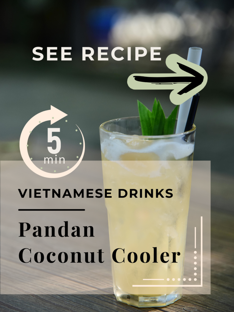 pandan coconut cooler