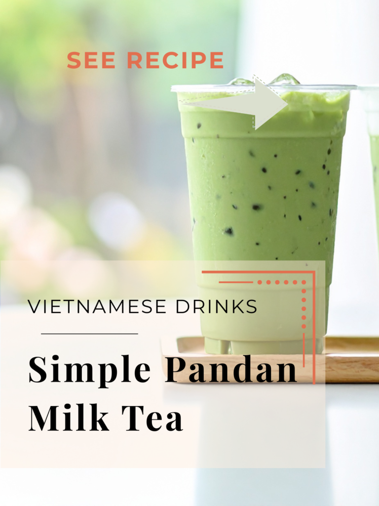 pandan milk tea