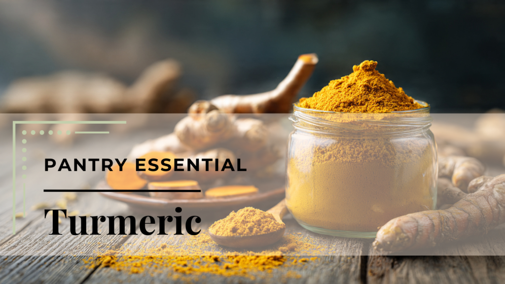 Turmeric Coconut Noodles with Charred Mushrooms and Herbs