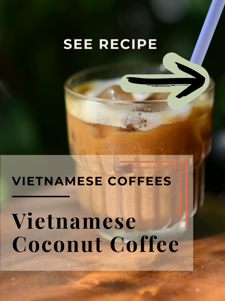 Vietnamese coconut coffee