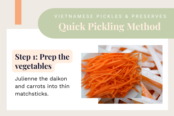Vietnamese pickling method