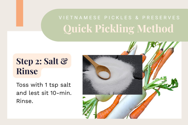 Vietnamese pickling method