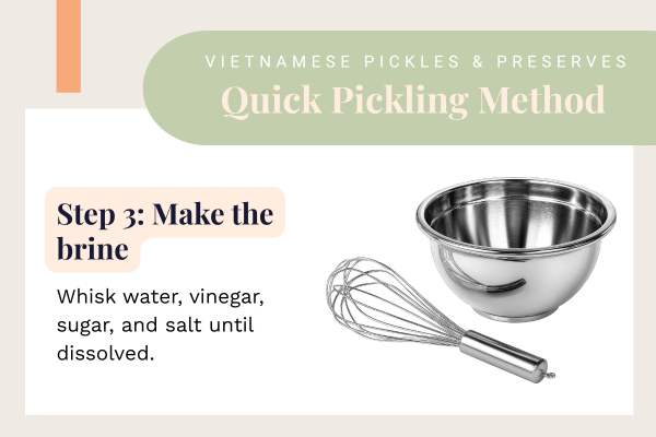 Vietnamese pickling method
