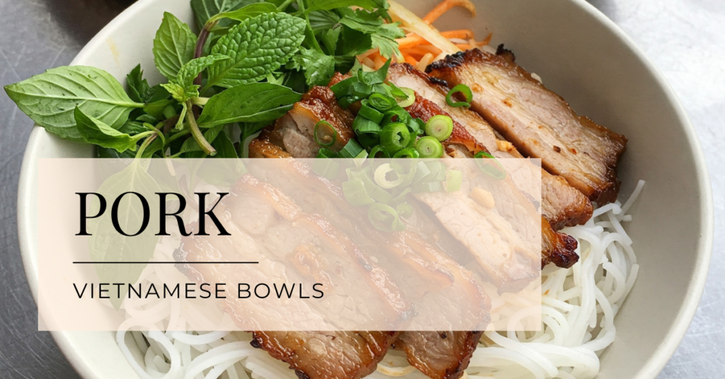 Vietnamese pork bowl recipe index