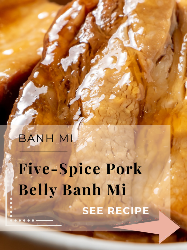 five spice pork belly banh mi