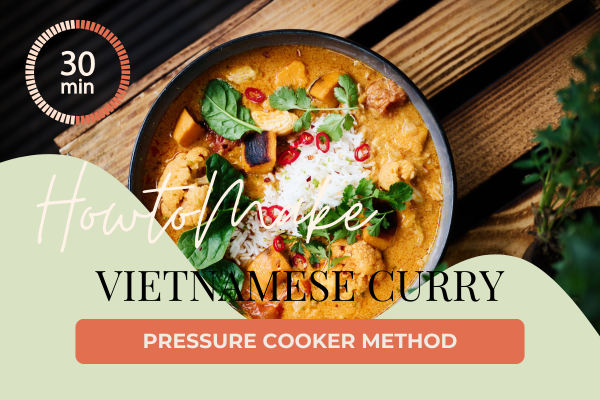 Pressure Cooker Vietnamese Chicken Curry