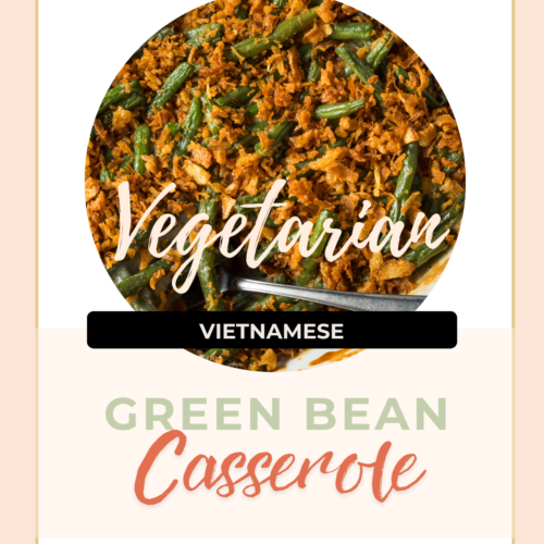 Vegetarian green bean casserole